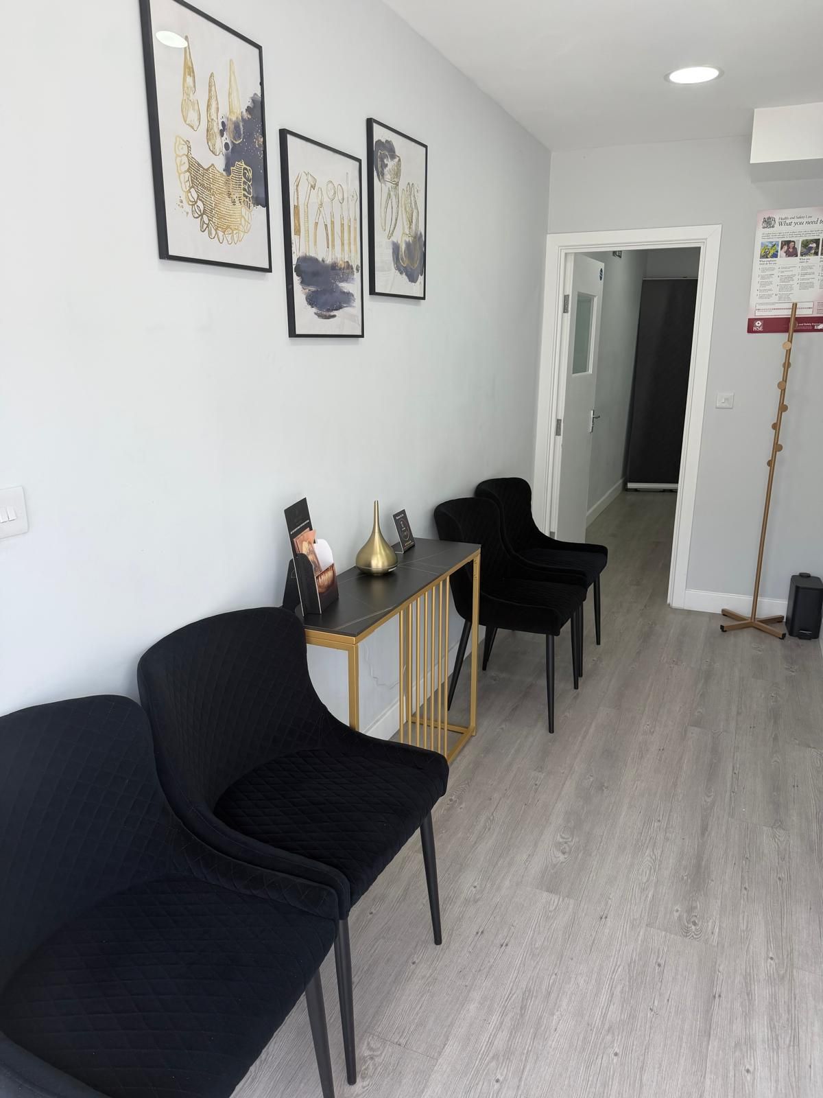 Vestadent waiting area in Kingsbury, London